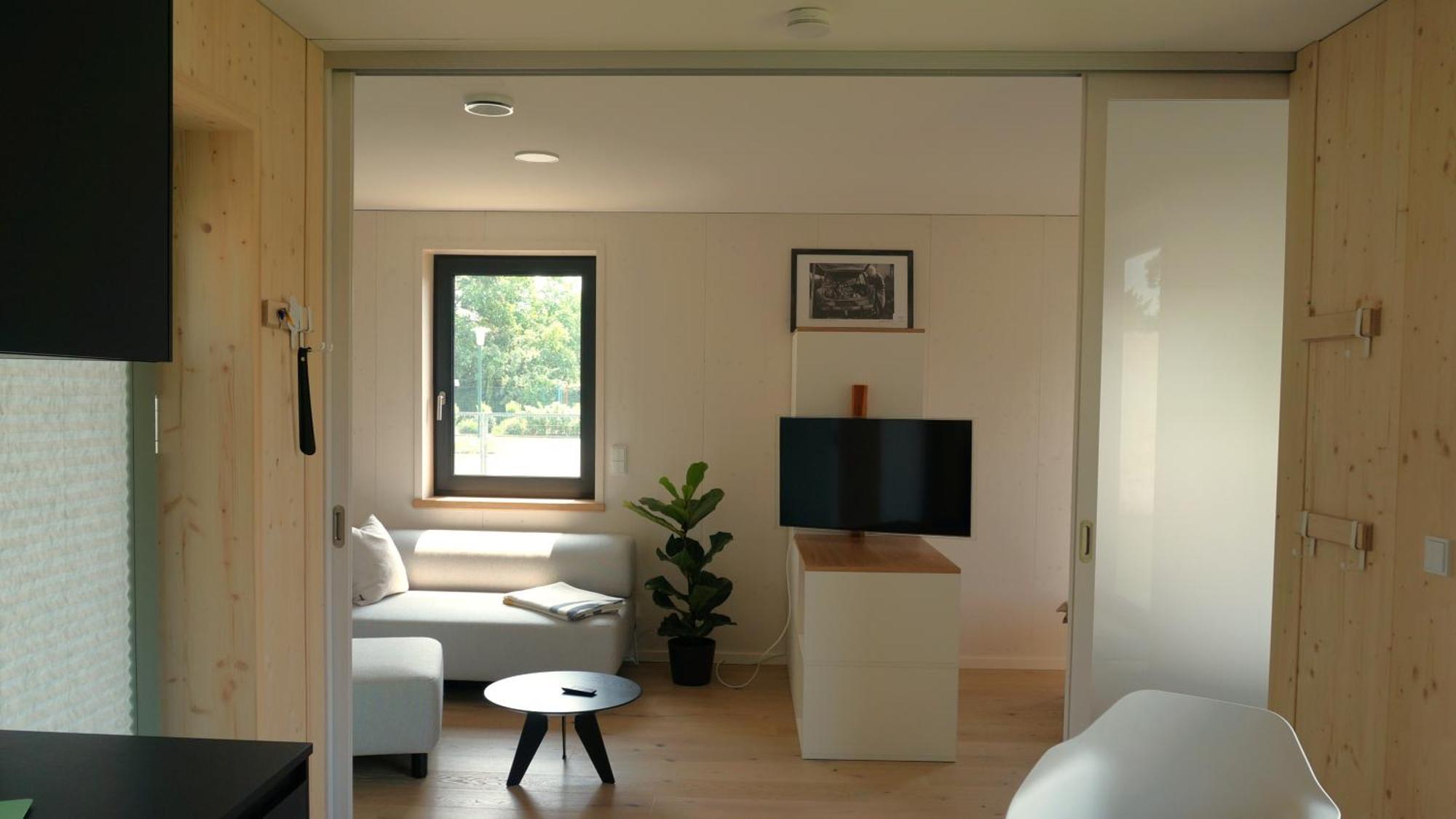 Vila Tiny Design-Modulhaus Mit 33 M² Grimma Exteriér fotografie